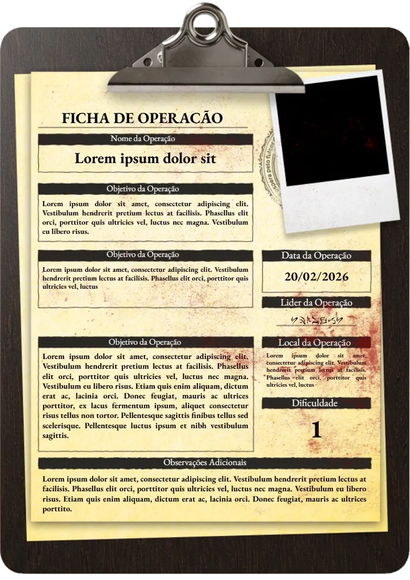 Ficha de Operações 2.1