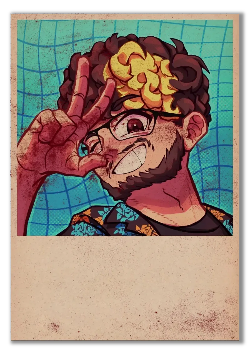 Polaroid com Sangue