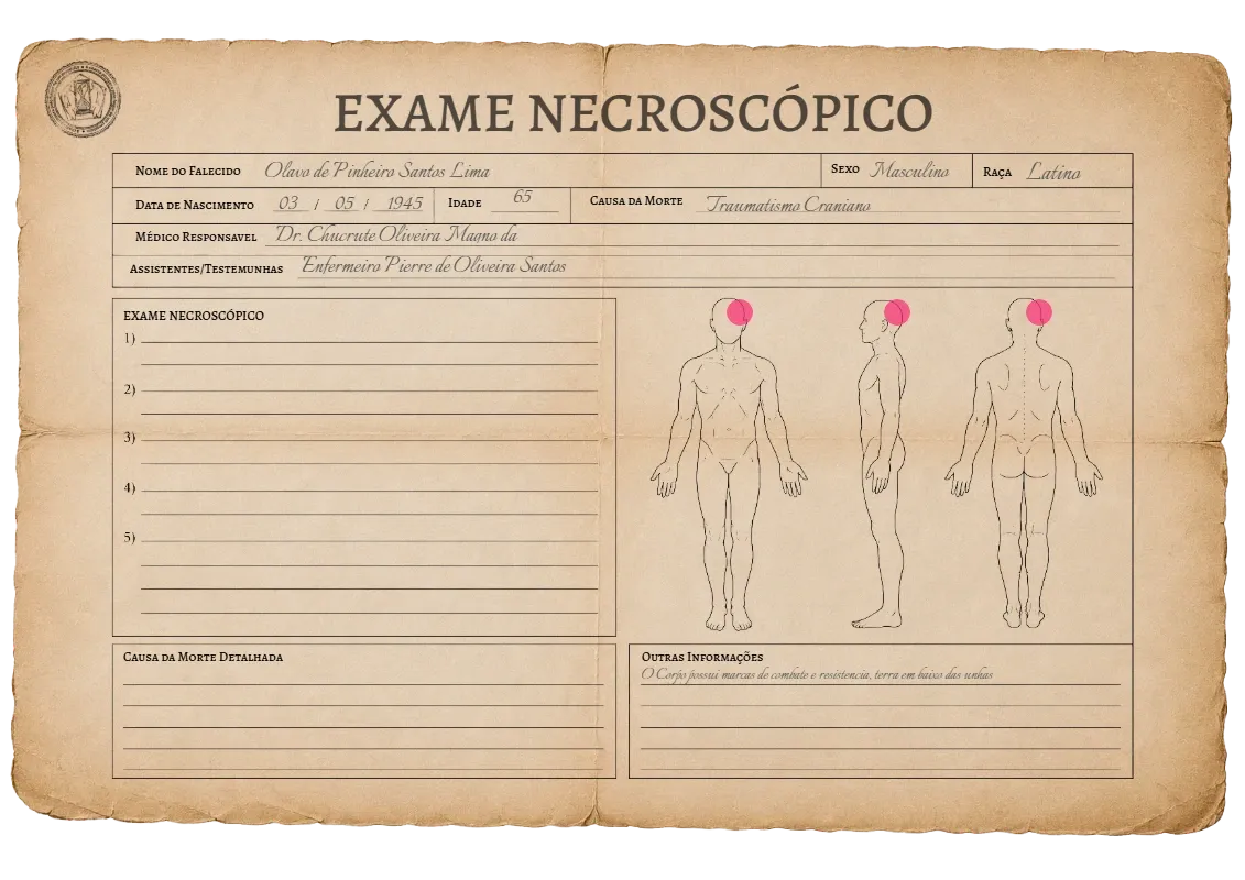 Exame Necroscópico Antigo