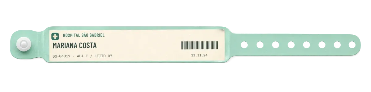 Pulseira Hospitalar